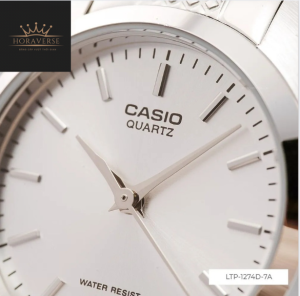 Đồng Hồ Casio Nữ Dây Kim Loại Mặt Tròn
