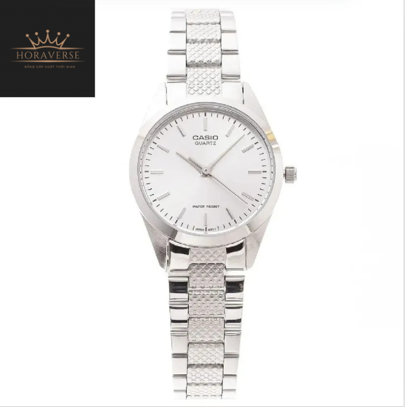 Đồng Hồ Casio Nữ Dây Kim Loại Mặt Tròn